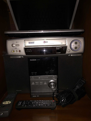 Lleve 3x1 Video Grabador, Laptop; Minicomponente Buen Estado