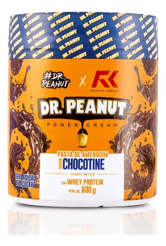 Dr. Peanut - Kit 2 Pasta De Amendoim Chocotine 600g Pote