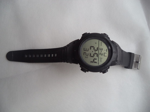Rj Reloj Digital Alarma Cronometro Gym 4,5 Cms Diametro