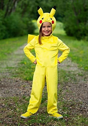 Disfraz Talla Large (4|6) Unisex Para Niños Pikachu De