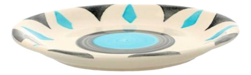 Juego 30pzs Ceramica Marianne Hallen Color Celeste