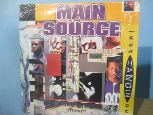 Main Source Just Hangin Out 12 Single Import Flash Rap 