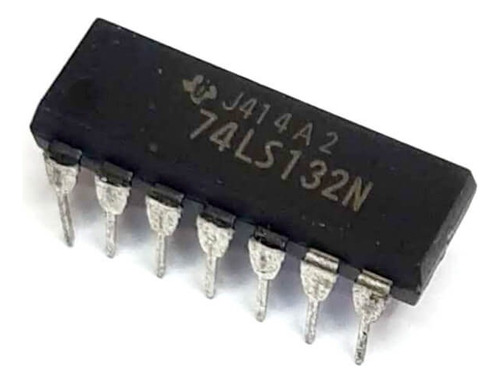 10pzs 74ls132 74132 Cuatro Compuertas Nand 2 Entradas Ci