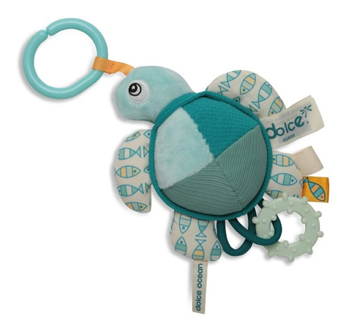 Colgante Bebe Con Espejo Flippy La Tortuga Dolce Toys 97009