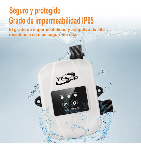 Bomba Presurizadora De Agua Para 2 Servicios Simultáneo Aumenta Presión - 9m 150w