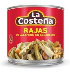 La Costeña Chile Jalapeño Rajas 380 Gr