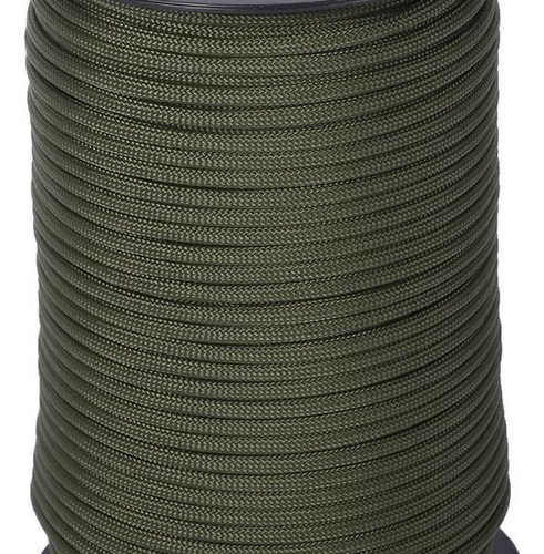 4mm Paracord Camping Cuerda Supervivencia Verde Oscuro