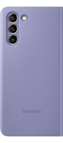 Case Galaxy S21 Plus S-view Flip Cover Original Lavanda