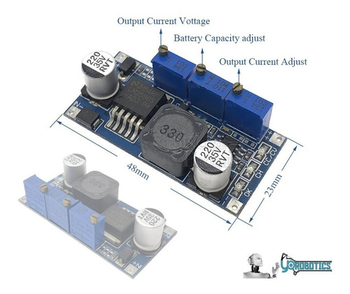 Regulador Voltaje Corriente Lm2596 Buck 1.25-30v 3a Constant