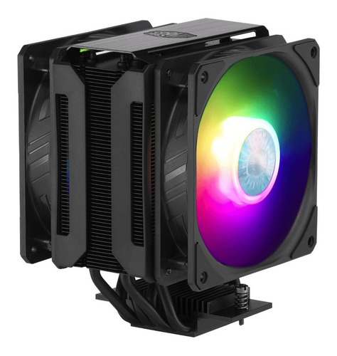 Imagen 3 de 10 de Cooler Cpu Coolermaster Masterair M612 Stealth Rgb Intel Amd