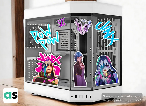 Sticker Jinx Arcane Powder Lol League Of Legends 53 Las X3