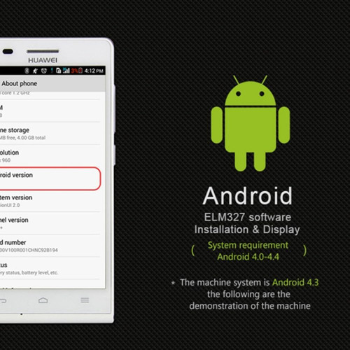 Escáner De Coche Bluetooth Nf Android Car Obd2 Original
