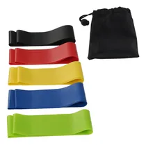 Comprar Kit Bandas Elásticas Cerradas Ejercicio Gym Resistente X5