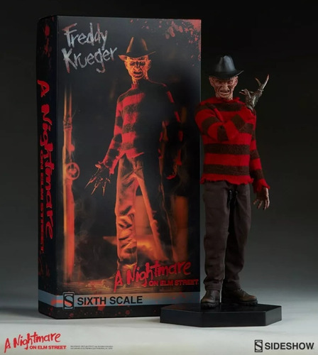Freddy Krueger 1/6 Marca Sideshow Original (no Hot Toys) 