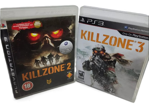 Killzone 2 Y 3 Ps3 Fisico Usado. Killzone 3 Y 2 (Reacondicionado)