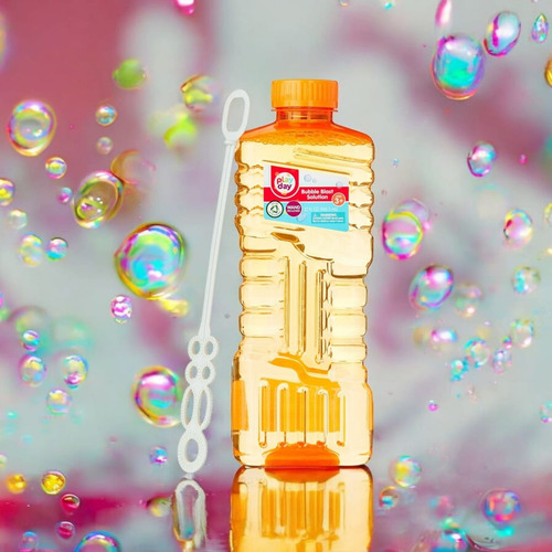 Jabon Liquido Solución Para Burbujas 1l Gigantes Y Pequeñas