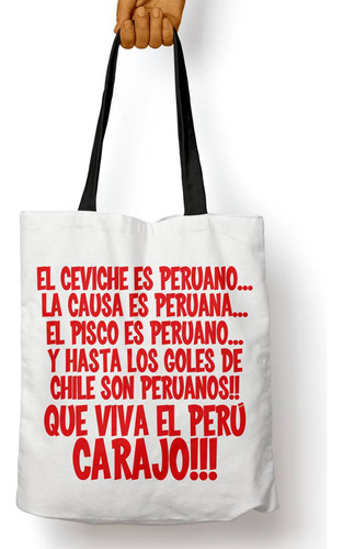 Bolso Que Viva El Peru!!! (d0512 Boleto.store)