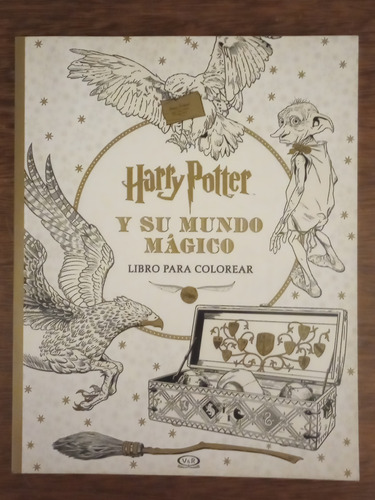 Libro Para Colorear De Harry Potter 