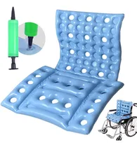 Comprar Cojín Antiescaras Ortopédico Inflable Celda De Aire + Bombín