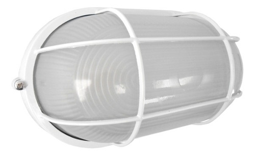 Imagen 2 de 6 de Tortuga Con Protección Color Blanco, Rosca E27/100w - Ai0320