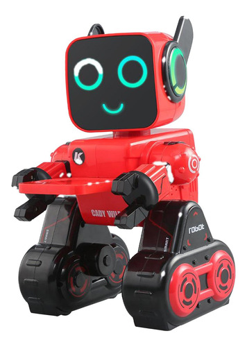 Rc Robot Inteligente Acción Música Led Ojos Programable