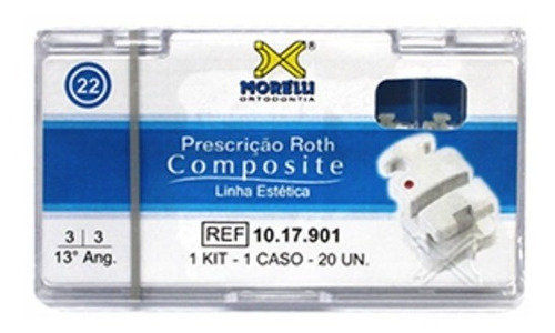 Bracket Roth Composite Morelli 022 Odontología Ortodoncia