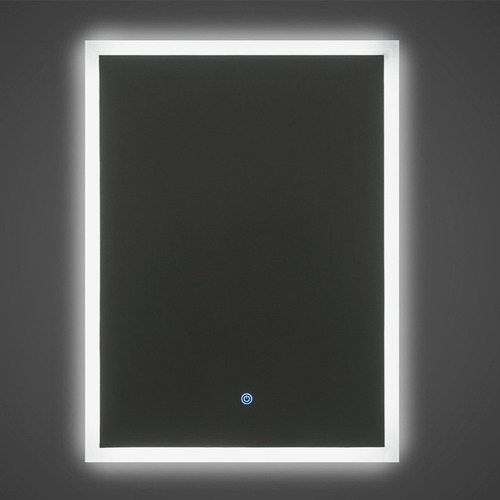 Imagen 2 de 9 de Espejo Luz Led 80 X 60 Cm Touch Vertical De Baño