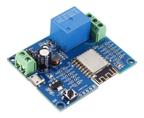 Módulo Controlador De Relé Wifi 10x, Cable Esp8266 De 5 V, 8