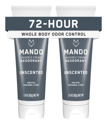 Mando Desodorante Para Todo El Cuerpo Para Hombres, Crema In