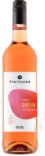 Vino Rosado Sin Alcohol Vintense Syrah 750 Ml