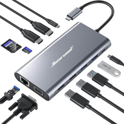 Estación De Acoplamiento Hiearcool Para Macbook Pro, Estació