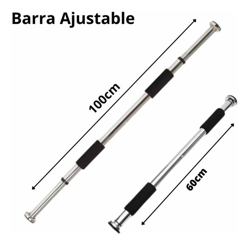 Barra De Ejercicios Ajustable Para Puerta Dominada/flexiones