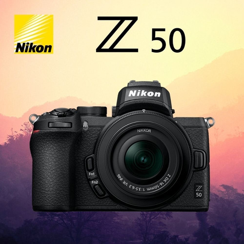 Nikon Z50 + Lente 16-50mm Kit Mirrorless - Inteldeals