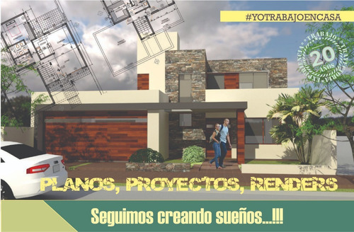 Planos De Casas A Medida + Video Fachadas Realismo !!!