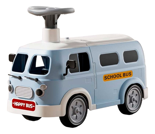 Andador Bus Pata -pata Infantil C/luz Y Sonido Color Celeste
