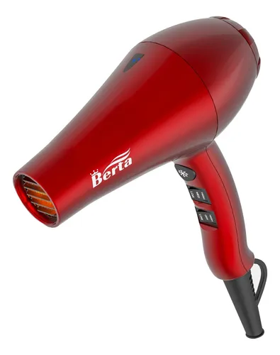 Berta 1875w Secador De Pelo, Iones Negativos, Alta Potencia