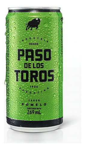 Gaseosa Paso De Los Toros Pomelo Lata 269ml Pack X6