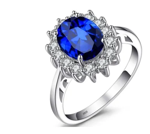 Anillo con online piedra de zafiro
