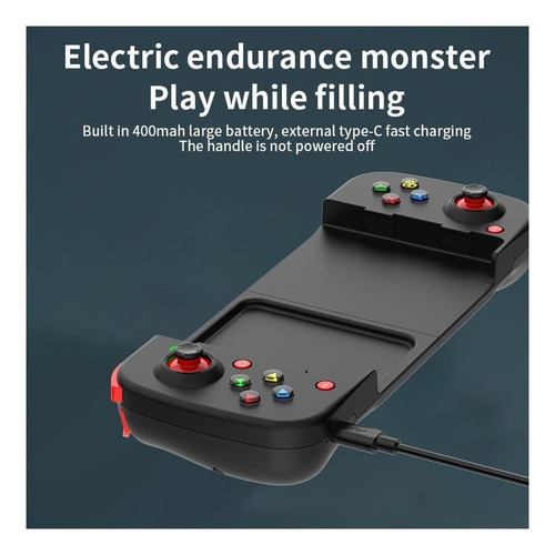 Gamepad Retráctil Bluetooth Para Teléfonos Ios Y Android
