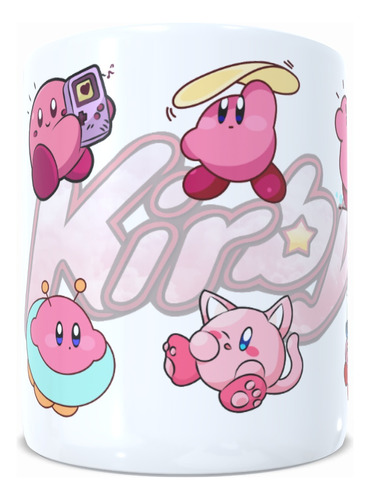 Tazon Taza Personalizada - Kirby Nintendo Regalo Niños