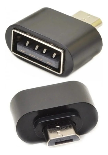 Cable Adaptador Otg Micro Usb A Usb Hembra Celulares Tablets