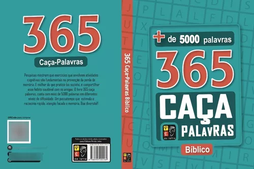 Kit 3 Livros, 365 Caça Palavras - Pé da Letra