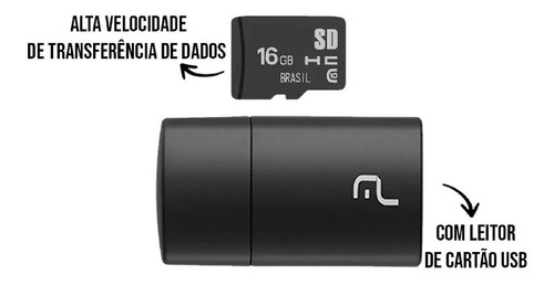 Imagem 3 de 3 de Cartão De Memoria 16gb Multilaser Mc162