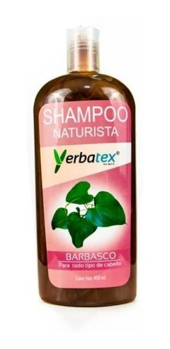 Shampoo Extracto De Barbasco Todo Tipo De Cabello 400ml