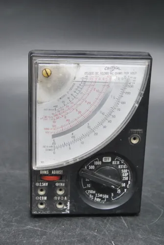 Tester Multimetro Analógico Central Eneka Japón Antiguo (Usado)
