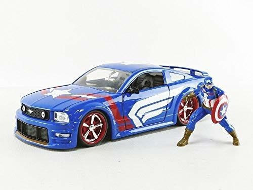 Marvel 1:24 2006 Ford Mustang Coche Fundido A Presion Con F