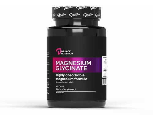 Suplemento En Capsulas Glicinato De Magnesio - 60 Capsulas | Dr Jack Nutrition