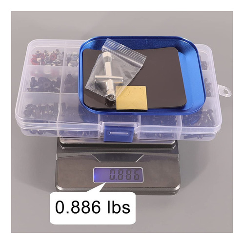 Weishuji - Juego Universal De Tornillos Rc De 500 Piezas, Su