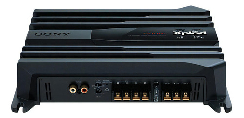 Amplificador Estéreo Sony De 4 Canales 1000w Xm-n1004 Color Negro