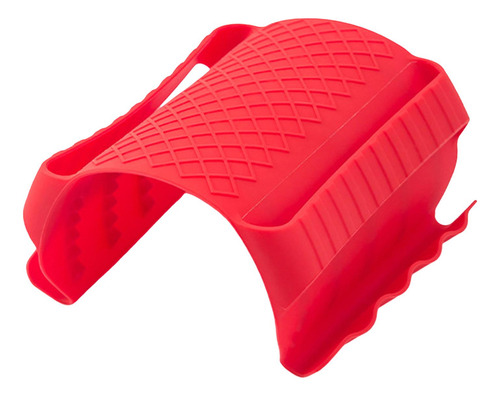 2 Soporte De Mango Caliente De Silicona Resistente Al Rojo